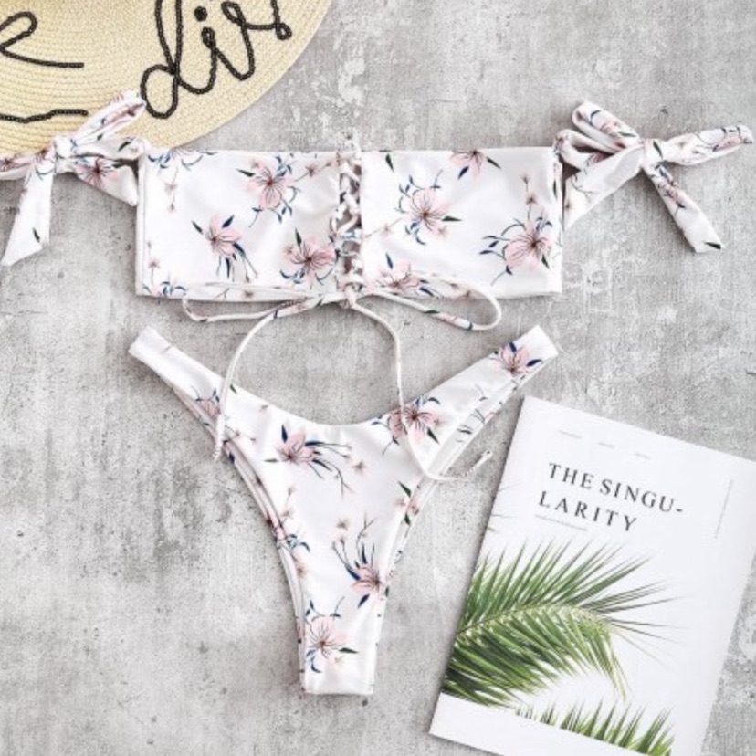 Flowered Bikini